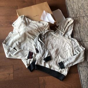 Lot of 2 Zara Heritage Sweatshirt NWT in Zara box